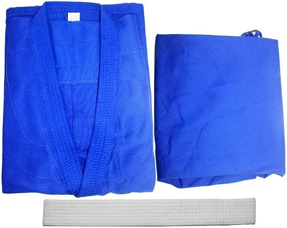 Judo Gi Uniform Karate Suit Sets Judo Suit Sets- Kids & Adults Cotton Training Gi for Judo and Karate 120cm