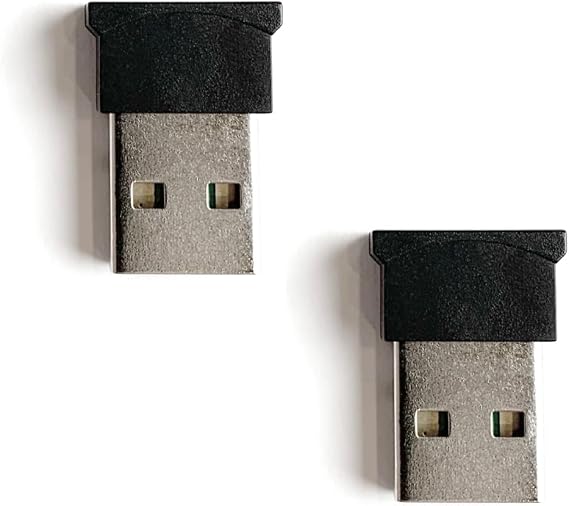 Blue Charm Beacons - Bluetooth BLE iBeacon (BC-U1-USB MultiBeacon) - USB Powered - Long Range BLE 5.0 (Two Pack)
