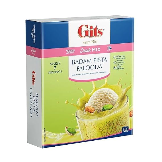 Falooda Mix, Badam and Pista, 200g
