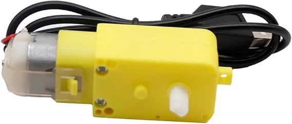 Deceleration Motor LA001 DC5V 59RPM For Makerworld For Bambu Lab, Metal Gear Single-Axis Motor For 3D Printing Robotics STEM Education Projects(1pcs)