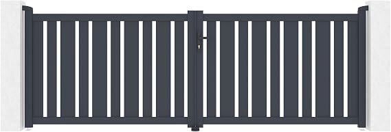 Casanoov Aluminium Driveway Folding gate 3,5m VEYMONT 350B120