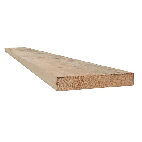 Snowdon Timber Unbanded Scaffold Board | Factory Reject | 4 Pack | 36 x 225 x 1950mm | Ideal for DIY & Shelving