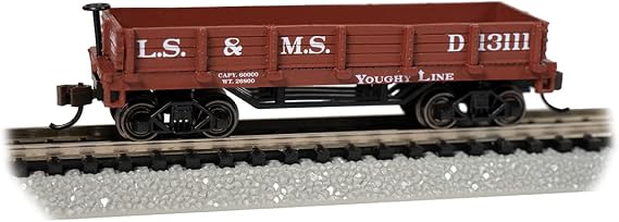 Bachmann Trains Old-Time Gondola - Lake Shore & Michigan Southern - N Scale