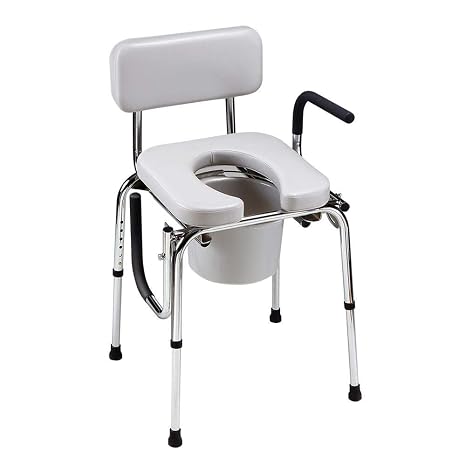 Homecraft Drop Arm Padded Commode