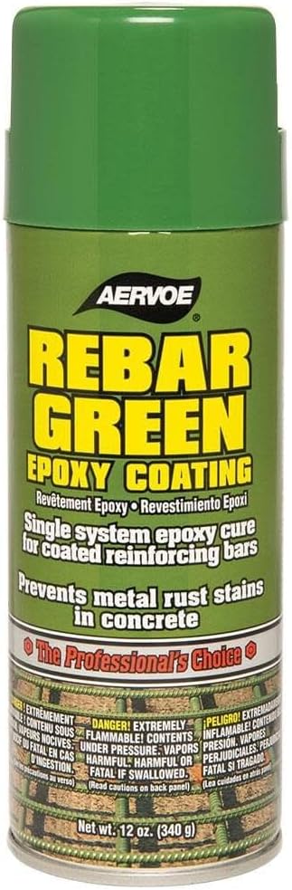 Aervoe 12Oz Rebar Green Coating