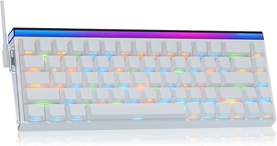 Aula Hero 68 HE 60% Gaming Keyboard Wired, Hall Effect Magnetic Switch Keyboard with Adjustable Actuation, Fast Trigger Mode, 8K Hz Polling Rate, 0.125ms Latency