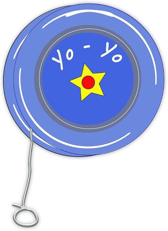 Yo-Yo sticker decal 4" x 5"