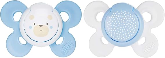Chicco PhysioForma Comfort Silicone Pacifier (0-6 Months, 2-Piece)