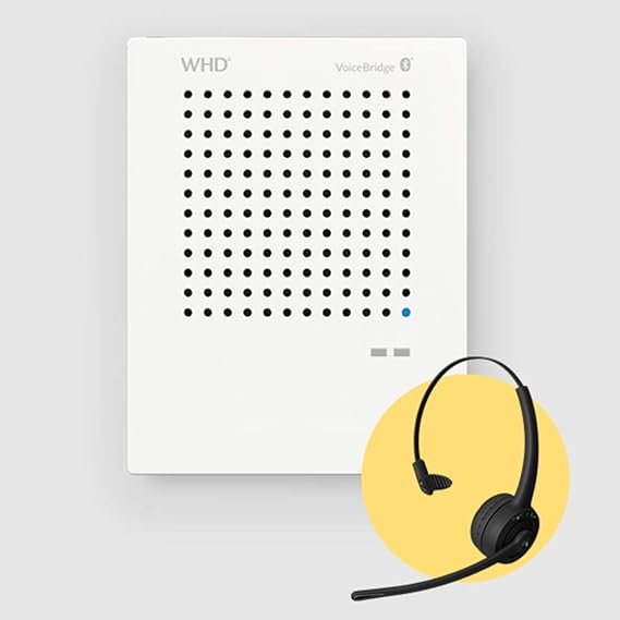 WHD VoiceBridge Bluetooth Headset Intercom Microphone Speaker for Plastic Screen