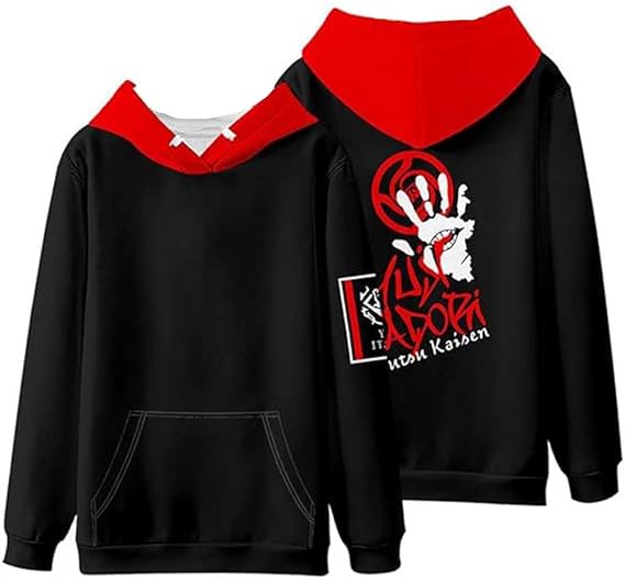 Anime Hoodie Anime Hoodies Sweatshirt Costume Novelty Hooded Long Sleeve Men