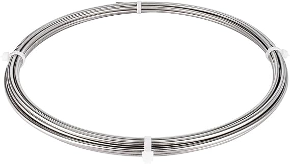 316/316L Stainless Steel Seamless Tubing 1/16" OD 0.020" Wall 20 ft Coil Annealed ASTM A269