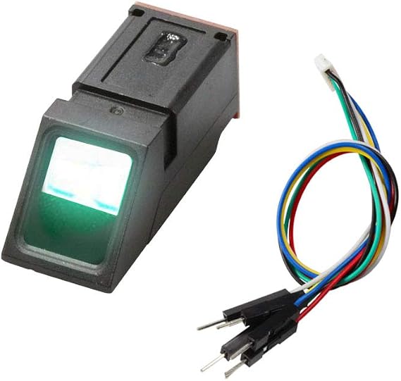 flashtree FPM11A Green Light Optical Fingerprint Reader Sensor Module 6 Pins for Arduino Mega2560 UNO R3