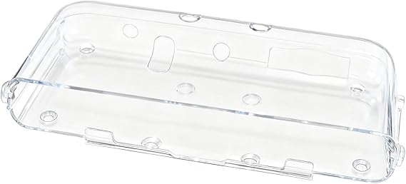 Transparent Hard Shell Kit for New 3DS LL, Replacement Case, Protective Case for Game Console