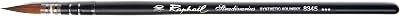 Raphael Stradivarius Synthetic Kolinsky Watercolor Brush, Black