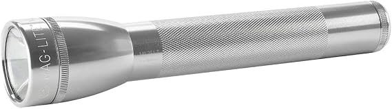 Mag Instrument Maglite ML25LT-S3106 LED 3-Cell C Flashlight, Silver