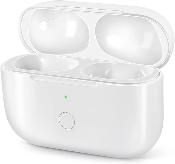 Wireless Charging Case Compatible with AirPod Pro 2 1, Air Pod Pro 2 1 Charger Case Replacement with Bluetooth Pairing Sync Button, No Earbuds,USB-C Charging