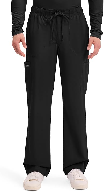 Cherokee WW Professionals Scrubs for Men Tapered Leg Cargo Scrub Pants