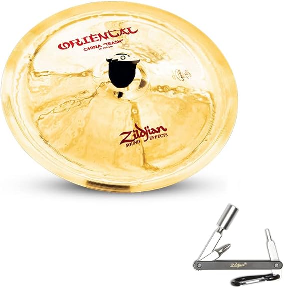 Avedis Zildjian Company ZILDJIAN A0614 14in ORIENTAL CHINA inTRASHin DRUMSET CYMBAL W/ GENERAL VOLUME With ZKEY