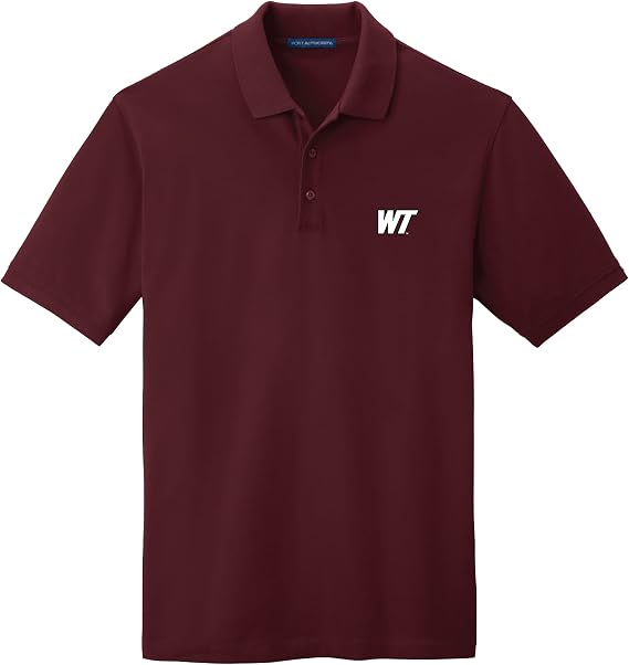Mens Adult Polo NCAA Collegiate Short Sleeve Polo Shirt