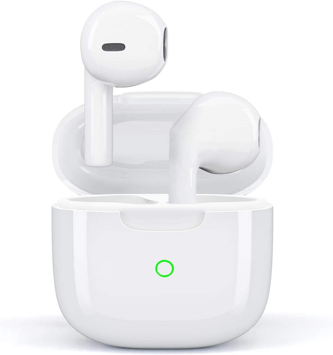 Wireless Earbuds, Bluetooth 5.3 Headphones In Ear with ENC Noise Cancelling Deep Bass Mic, 50H Bluetooth Earphones, Ear Buds Headphones IP8 Waterproof Touch Control for iPhoneAndroidSamsung