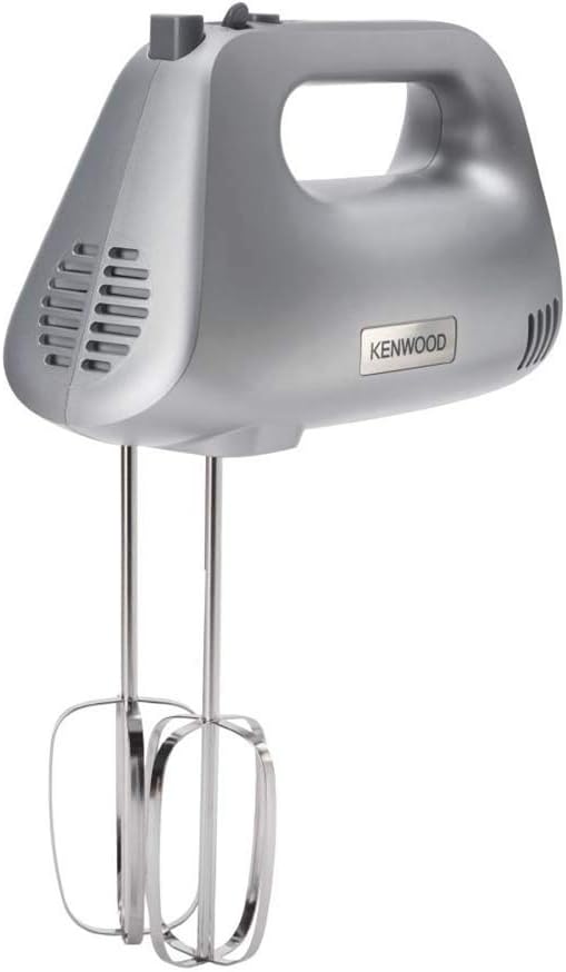 Kenwood QuickMix - Hand Mixer 450W Kneaders+Beaters 5 Speeds + Turbo Silver