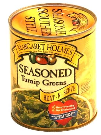 Margaret Holmes Seasoned Turnip Greens 27 oz (4)