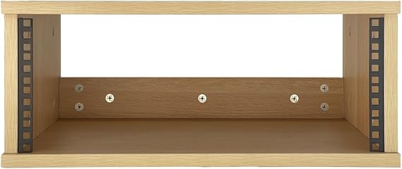 4U Wooden Desktop Studio Rack in Golden Oak Finish
