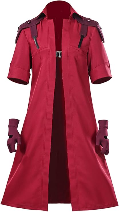 Devil Dante Cosplay Men's DMC Anime Costume Coat Jacket Gloves Halloween Carnival Outfits