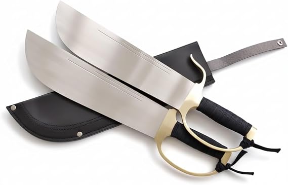 Wing Chun Eight Cutter/Medium Carbon Steel Blade/Brass Hand/Kung fu Equipment