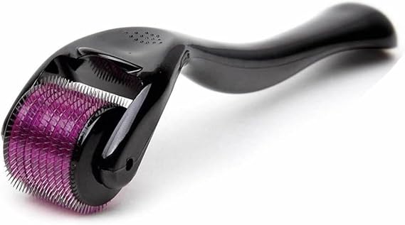 Derma Roller 0.5mm Titanium 540 Needles Beard Micro Needling For Daily Use