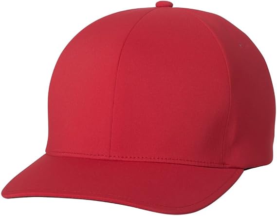 Flexfit Men's One Size Delta Seamless Cap, Maroon, Large-X-Large