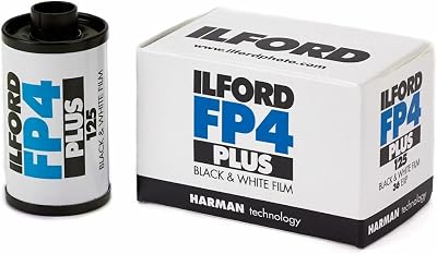 Three Pack of Ilford FP4 Plus 35mm Black & White Negative Film 36 Exp