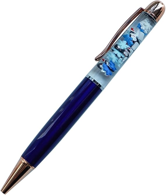 Ballpoint Penguin Pens Snow Animal Liquid Floating Novelty Gifts