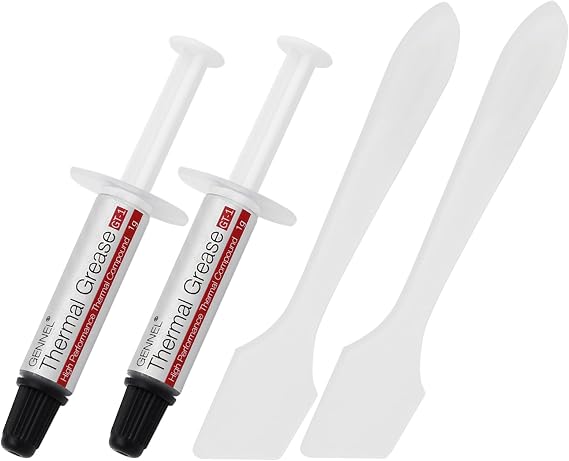 2-Pack GT-1 Silver CPU Thermal Paste (1g*2), GPU Heat Sink Paste