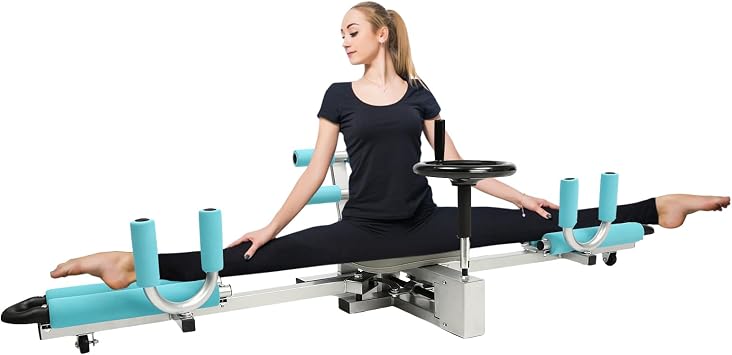 Rigel Leg Stretcher, 330LBS Leg Stretch Machine, Heavy Duty Steel Frame Equipment Splits Machine, Leg Stretching Training Machine for Home Gym Split Machine Training Fitness Equipment