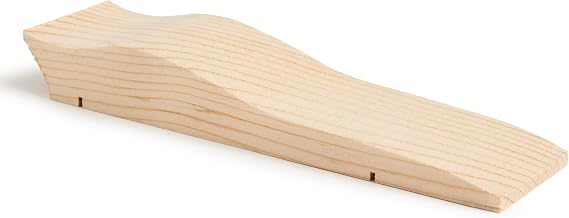 Pinewood Pro Firebird-Style Pre-Cut Pine Derby Car Body | Pre-drilled | Space for extra weight to meet racing weight limits. Compliant axle slots. Ready for parts, paint, decals, and accessories.