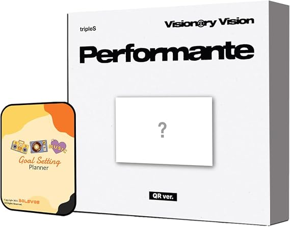 tripleS Album - Visionary Vision (Performante) QR Ver.+Pre Order Benefits+BolsVos Exclusive K-POP Giveaways Package