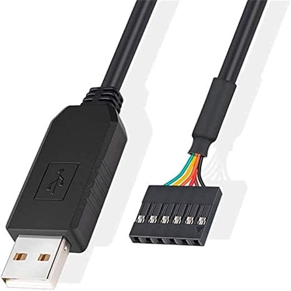 DTECH FTDI USB to TTL 3.3V Serial Adapter Debug Cable -1.8M