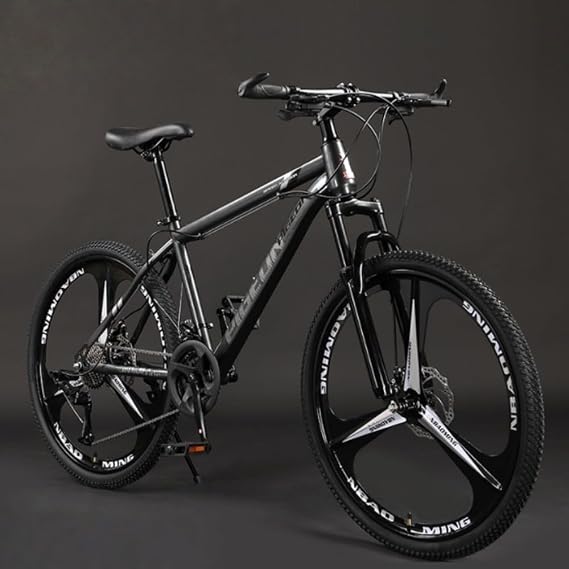 Road Bike, 24/26/27.5 Inches, Mountain Bike, Bicycle, Disc Brake, Ultra High Carbon Steel Frame, Street Riding, Commuting to Work or School