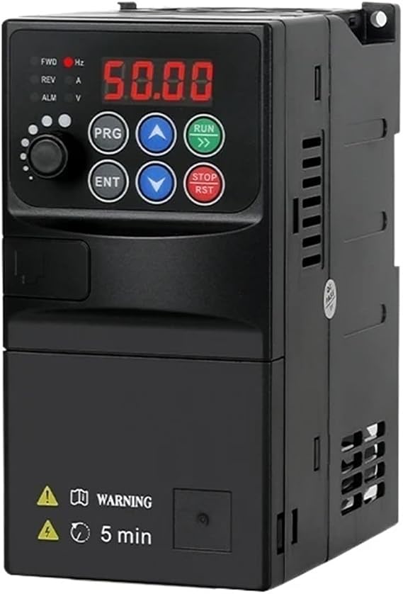 1pc 220V to 380V 1-Phase Input to 3-Phase Output 0.75kw-5.5kw Micro Inverter Vector Control Frequency Converter(2.2KW 220V to 380V)