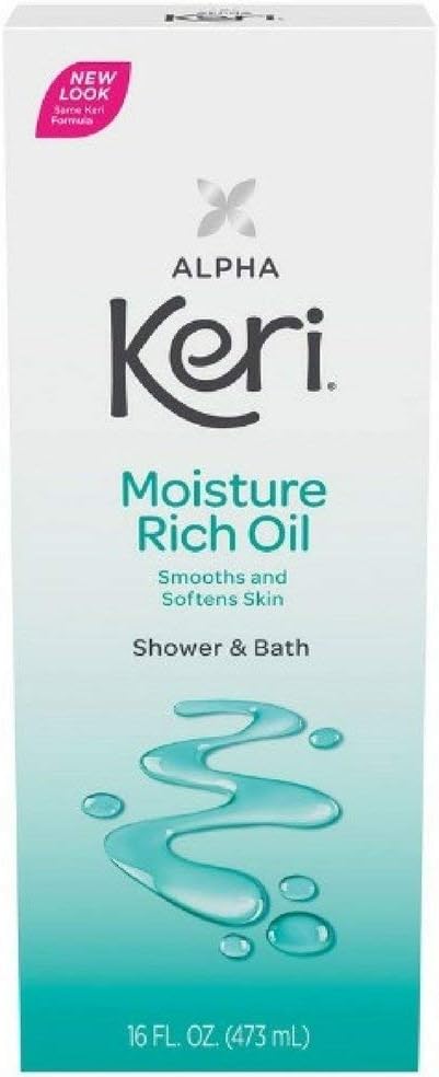 Alpha Keri Shower & Bath Moisture Rich Oil 16 oz