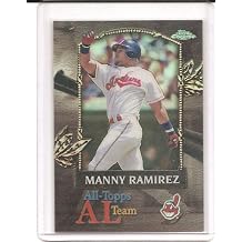 Manny Ramirez 2000 Topps Chrome Refractor All-Topps AL Team Insert Card #AT19