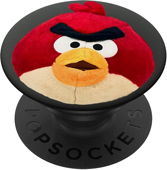 Angry Birds Red Plush PopSockets Adhesive PopGrip