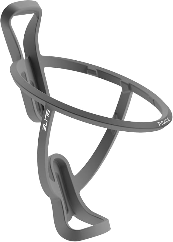 Elite T-Race Bottle Cage | Lightweight, Side-Entry Design for Secure Cycling Water Bottle Retention | Multiple Colors Available