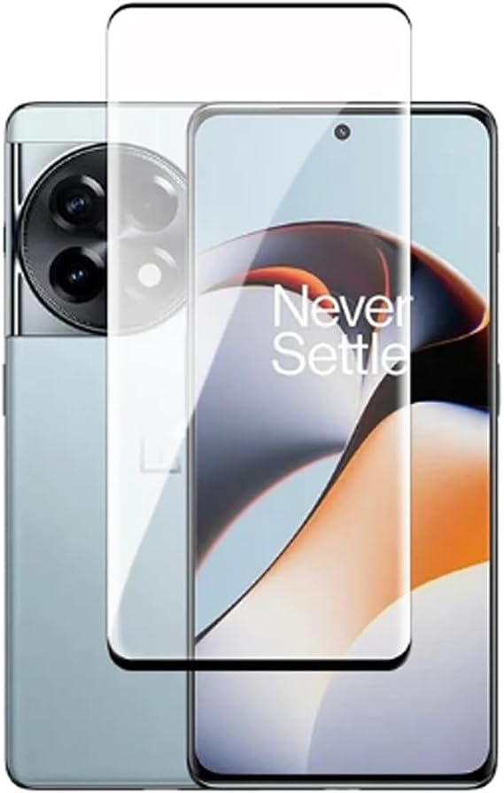 Microcase Oneplus Ace 2 pro3D Curved Full Coated Curved Tempered Glass Screen Protector - AL3282