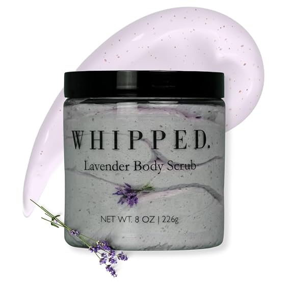 WHIPPED Lavender Body Scrub 8 oz