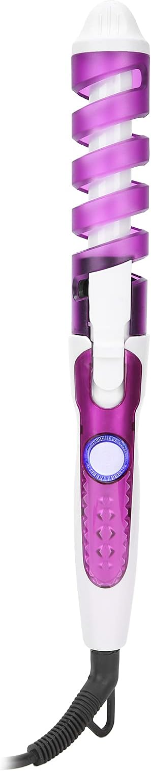Curling Wand Electric Hair Waver - Professional Salon Spiral Wand for Wavy Hair - US