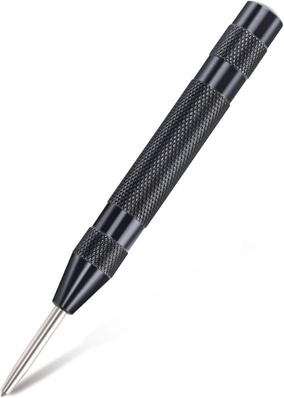 ROTATION 5" Automatic Center Punch Spring Loaded Adjustable Center Punch