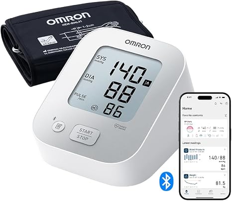 OMRON X2+ Connect Clinically Validated Upper Arm Blood Pressure Monitor