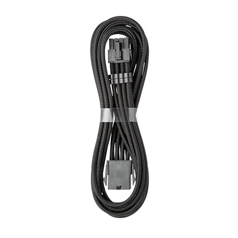CableMod Pro ModMesh Sleeved 8-pin EPS Extension (Black, 45cm)